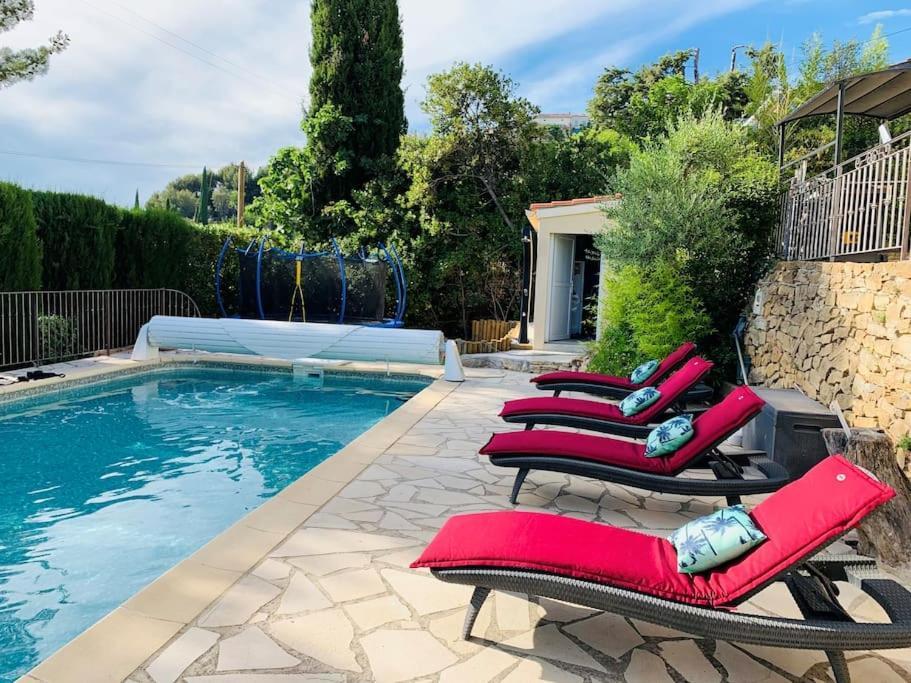Dependance Neuve Entre Mer Et Nature, Climatisee Avec Vue Le Castellet  Eksteriør bilde