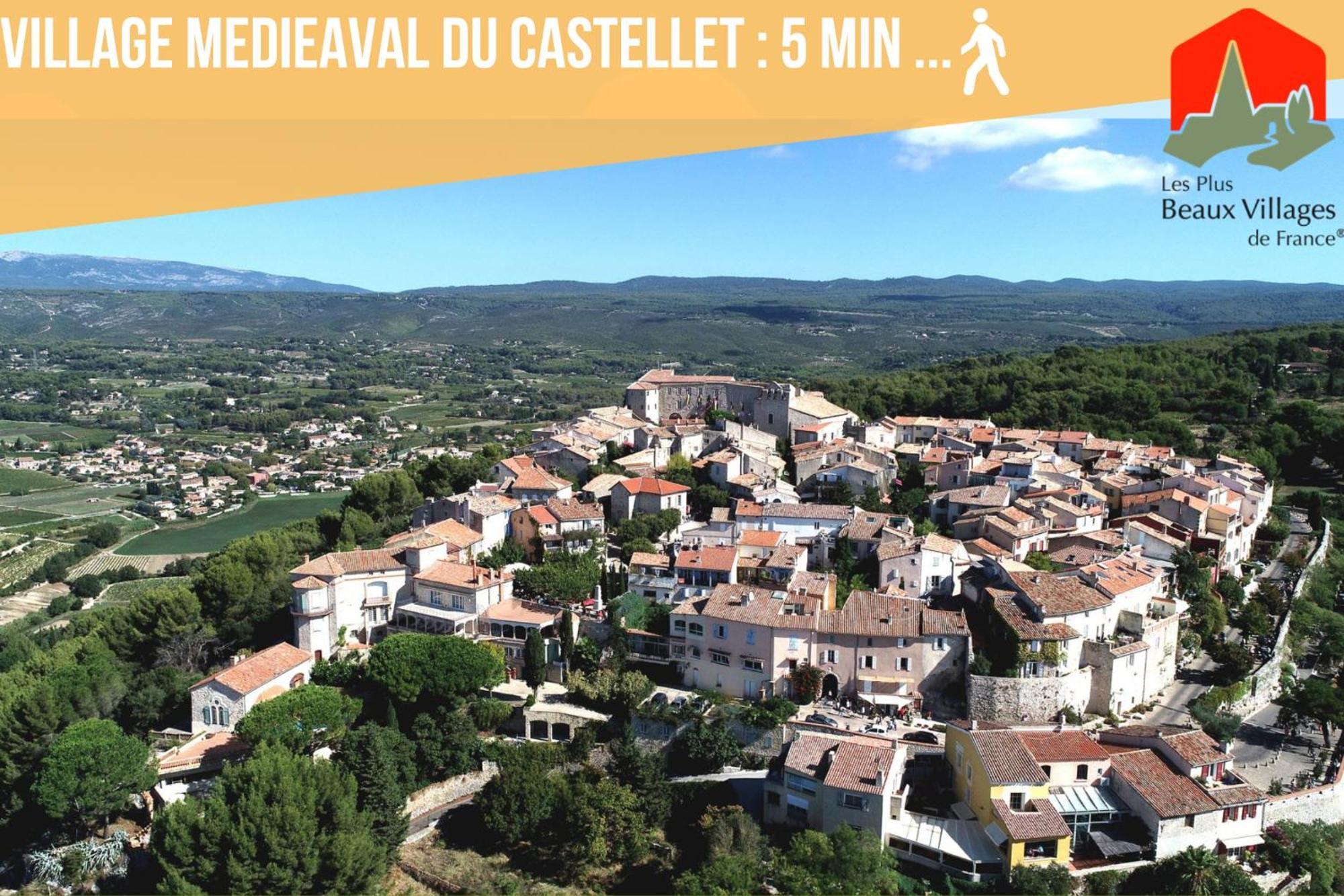 Dependance Neuve Entre Mer Et Nature, Climatisee Avec Vue Le Castellet  Eksteriør bilde